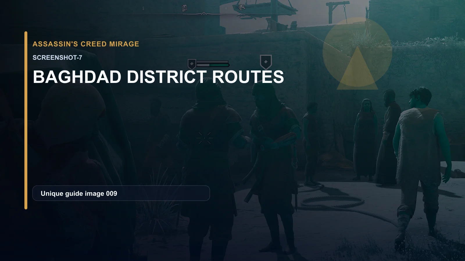 Assassin's Creed Mirage Baghdad District Routes