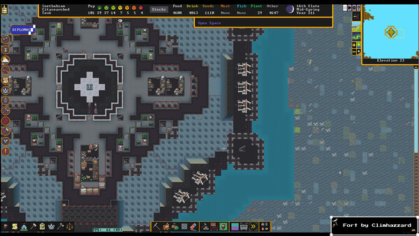 Dwarf Fortress Steam Launch Trailer Fortress Route